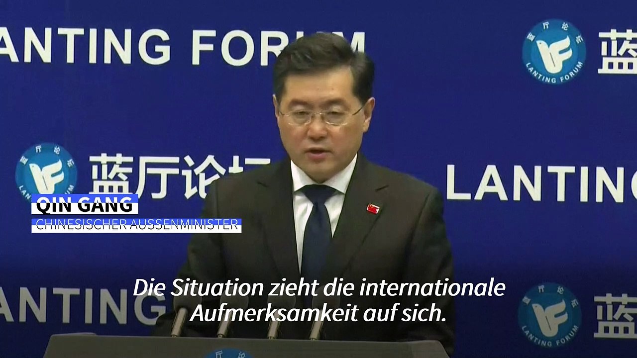 China 'zutiefst besorgt' über Ukraine-Konflikt