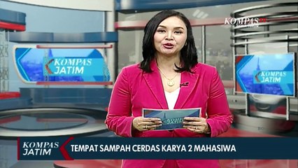 Inovasi 2 Mahasiswa Universitas Hayam Wuruk Surabaya Ciptakan Tempat Sampah Cerdas