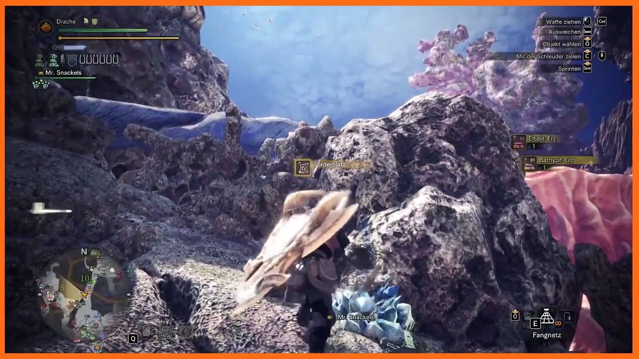 Angetrunkener drachenlord zockt monster hunter world