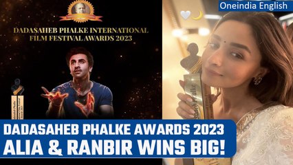 Dadasaheb Phalke Film Awards 2023: Alia & Ranbir grabs best actor awards | Oneindia News