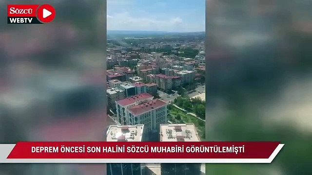 Deprem öncesi son halini SÖZCÜ muhabiri görüntülemişti