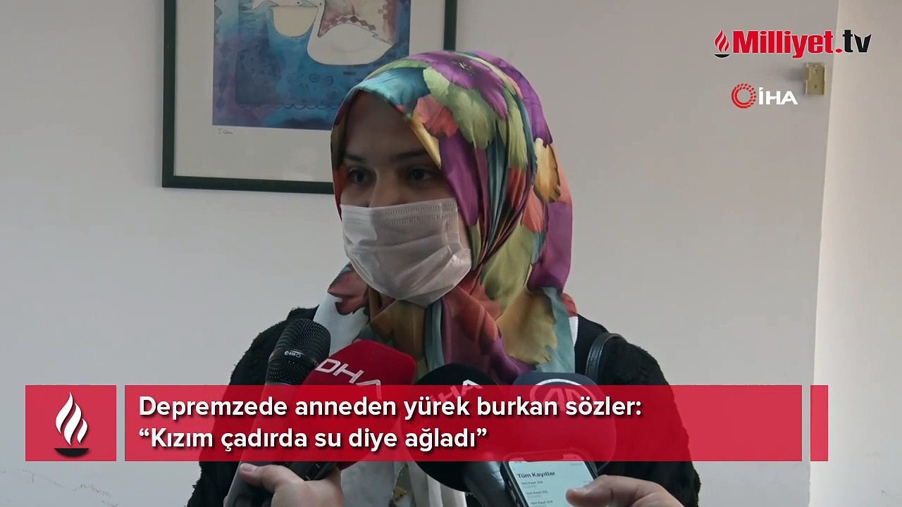 Anlattıkları ile yürek burktu! Kızım çadırda sa...