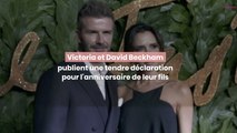 Victoria et David Beckham souhaitent un joyeux anniversaire à leur fils, Cruz Beckham
