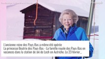 Princesse Beatrix des Pays-Bas à l'hôpital : accident de ski et opération, ses engagements annulés