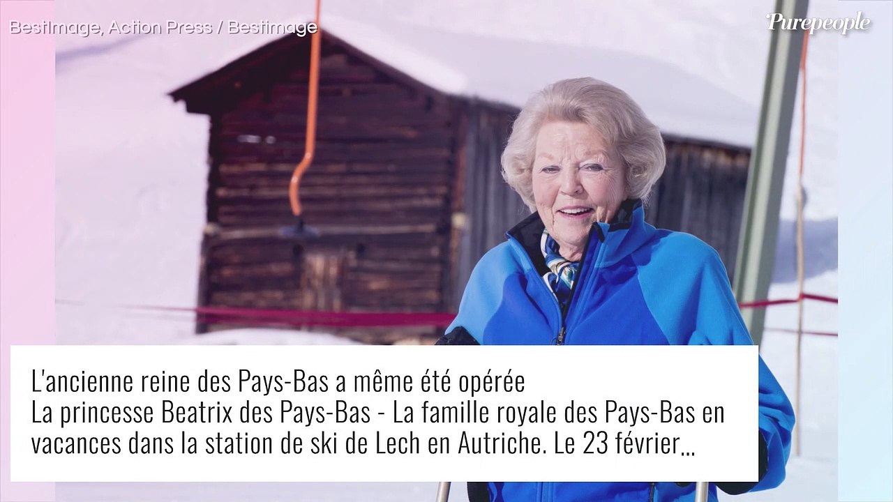 Princesse Beatrix des Pays-Bas à l'hôpital : accident de ski et opération, ses engagements annulés