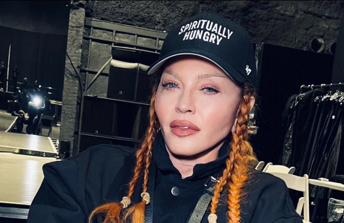 Madonna reveals new look and jokes about 'swelling from surgery'