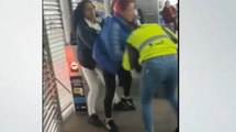 Funcionaria de Transmilenio fue atacada por pedirle a dos mujeres que pagaran el pasaje