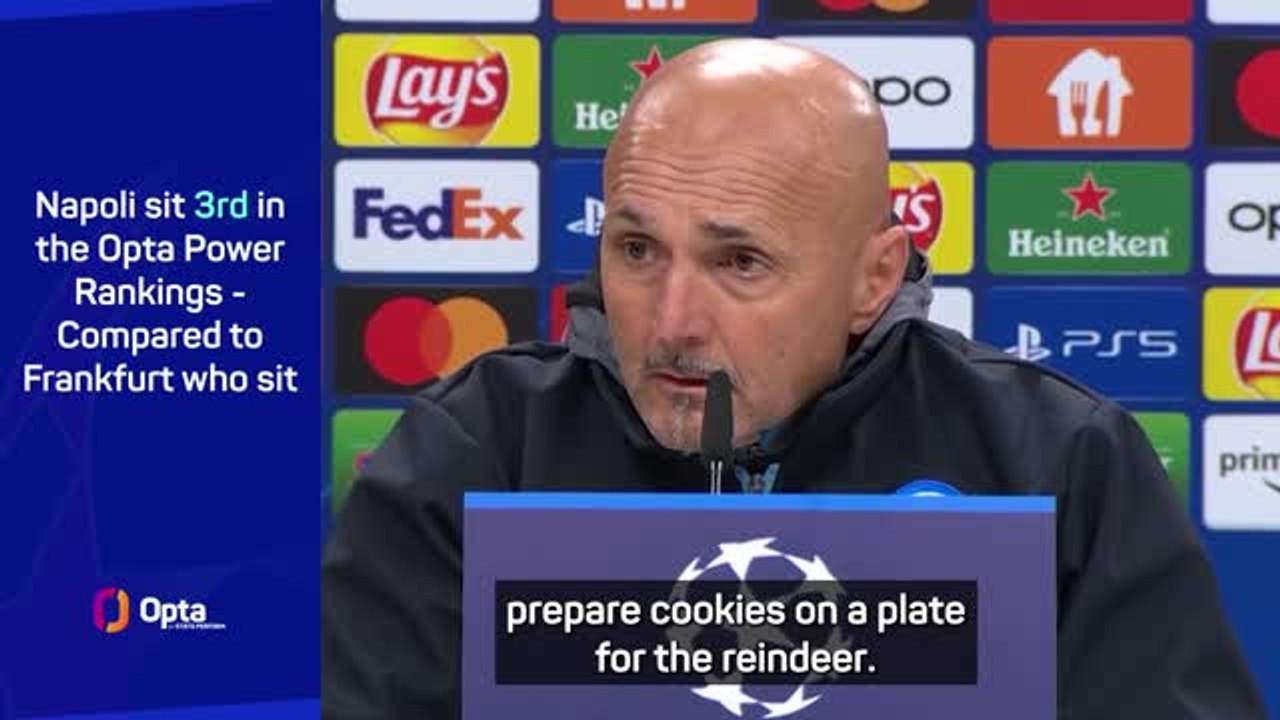 Playing in the Champions League is like a party - Spalletti