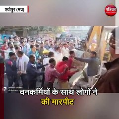 अतिक्रमण हटाने के दौरान हंगामा