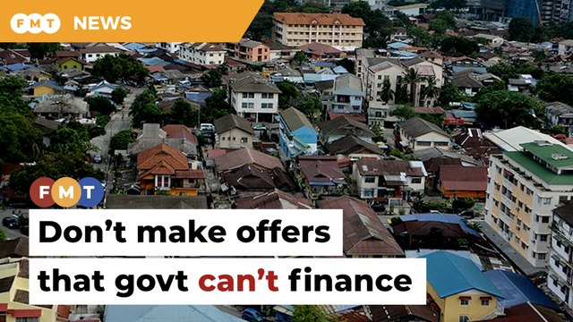 Don’t make offers to Kg Baru residents you can’t keep, Johari tells govt