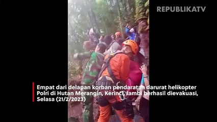 Utamakan Evakuasi Anak Buah, Kapolda Jambi Pilih Dievakuasi Belakangan