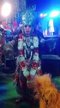 शिव-पार्वती, राधाकृष्ण की झांकी और बालाजी के नृत्य से झूमे लोग