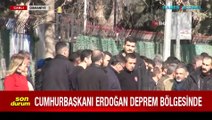 Cumhurbaşkanı Erdoğan ve MHP lideri Bahçeli incelemelerde bulunmak üzere deprem bölgesine gitti