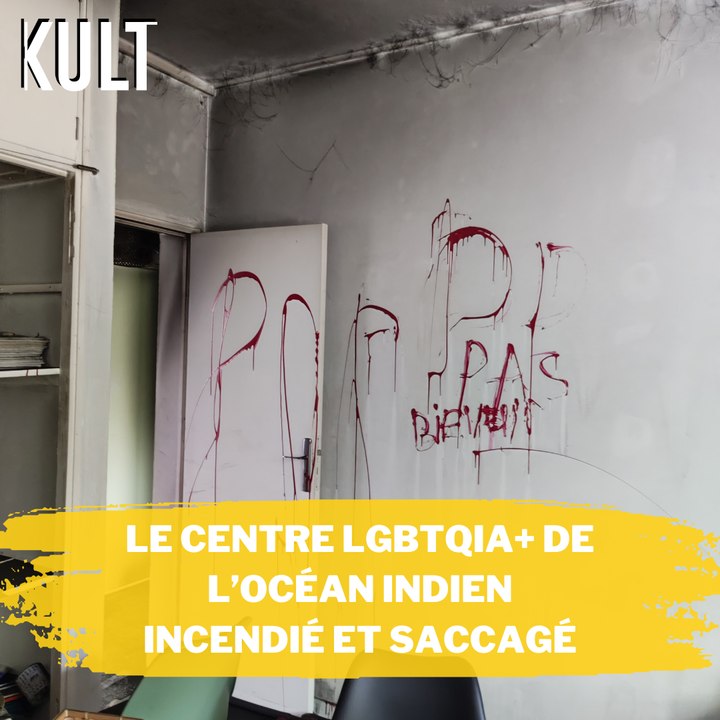 Le centre LGBTQIA+ de l’océan Indien incendié et saccagé
