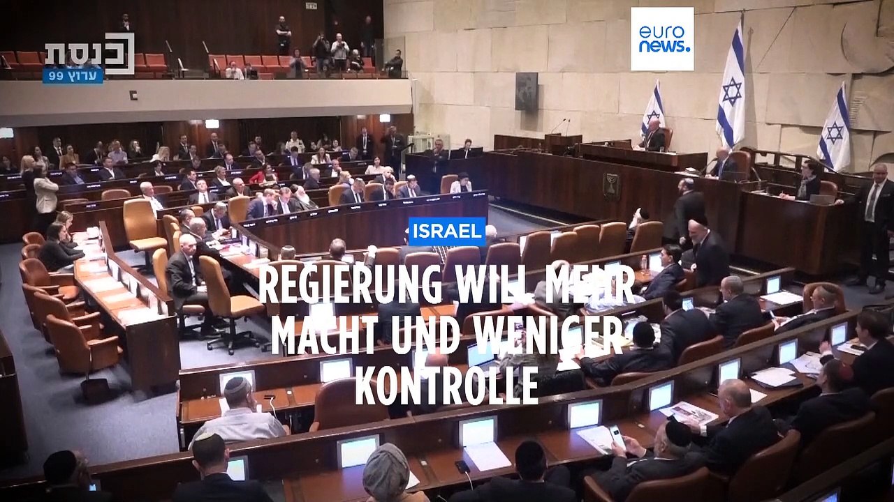 Israelische Regierung bringt umstrittene Justizreform auf den Weg