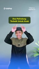 Doa pendek perlindungan untuk anak