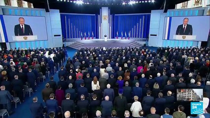 Dans son discours, Vladimir Poutine accuse l'Occident de vouloir "en finir" avec la Russie