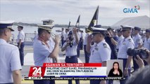 Philippine Coast Guard, pinarangalan ang crew ng barkong tinutukan ng laser ng China | 24 Oras