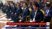 السيسي : الأزهر يقدم تعاليم الدين الإسلامي الوسطي السمح ويستقبل الطلاب من أوزبكستان لتلقيها