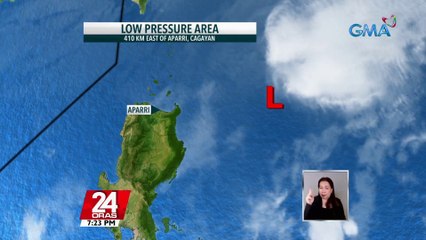 LPA na namataan sa Cagayan, mababa ang tiyansa na maging bagyo- Weather update today (February 21, 2023) | 24 Oras