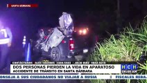 ¡Dos muertos en diferentes accidentes de tránsito en Santa Bárbara!