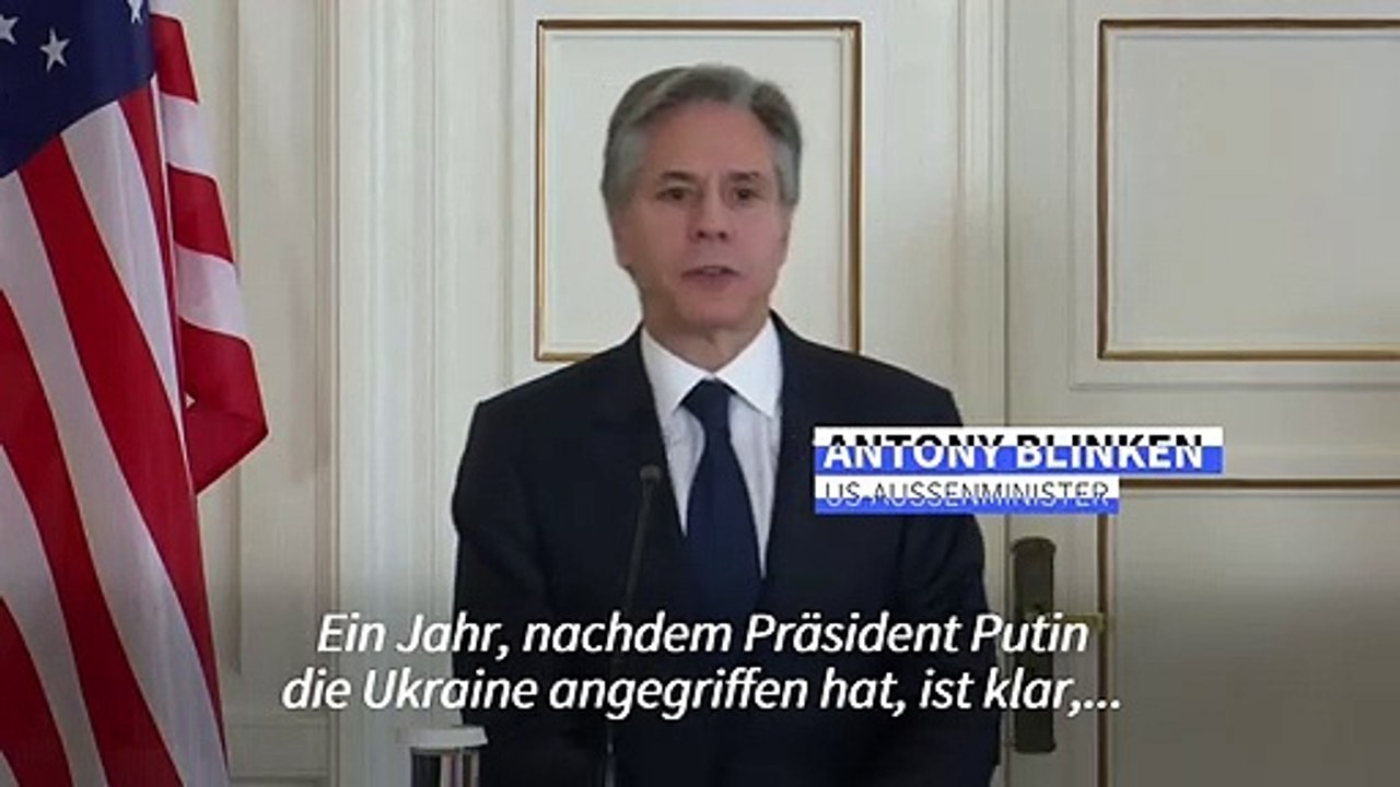 USA: Putins Angriffskrieg ist 'strategischer Fehlschlag'