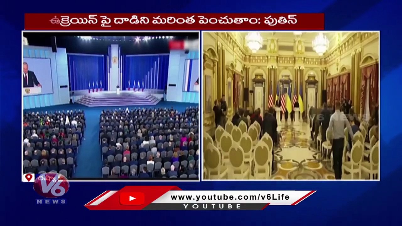 Impossible To Defeat Russia On Battlefield, Says Vladmir Putin  | V6 News (1)