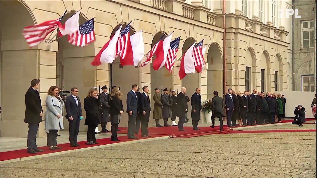 Powitanie Joe Bidena w Pałacu Prezydenckim