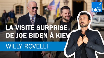 La visite surprise de Joe Biden à Kiev - Le billet de Willy Rovelli