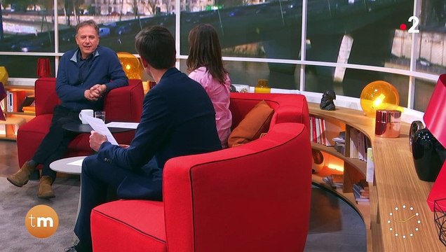 Charles Berling a joué au cinéma avec son fils Emile.Charles Berling dans l'émission Télématin , sur France 2.