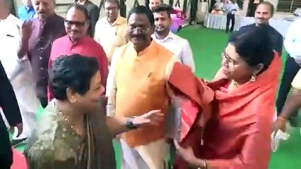 राज्यपाल उइके को दी गई भावभीनी विदाई