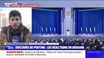 À Kiev, les Ukrainiens ont très peu suivi le discours de Vladimir Poutine