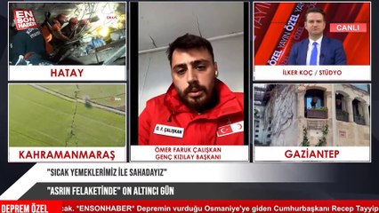 Genç Kızılay Başkanı: Elimizdeki tüm barınma imkanlarını veriyoruz