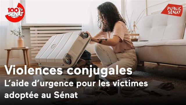 Victimes de violences conjugales : l’aide d’urgence adoptée définitivement au Sénat