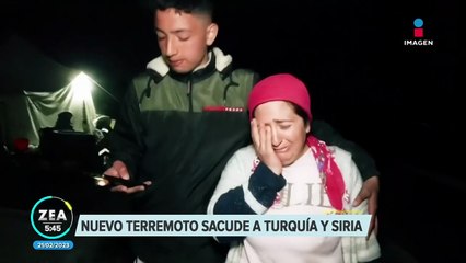 Nuevo sismo sacude a Turquía y Siria