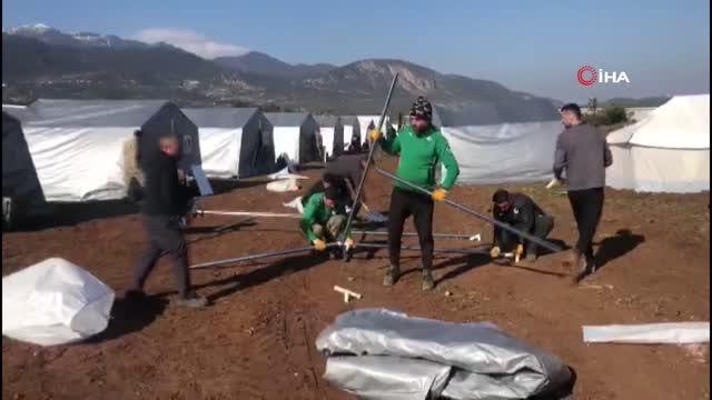 Sakaryaspor'dan deprem bölgesine 'çadırkent'