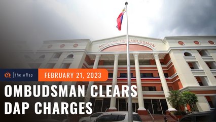 Download Video: Ombudsman clears Aquino, Abad of all charges related to DAP