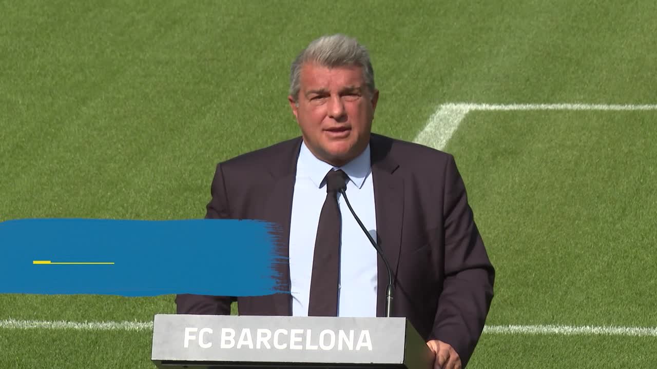 Joan Laporta responde a Tebas por el caso Negreira