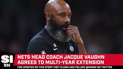 Jacque Vaughn, Nets Agree to Multi-Year Extension