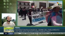 Conexión Global 21-02: Peruanos exigen el cierre del Congreso