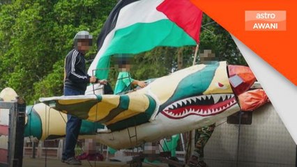 HIMPIT 2023 | Polis rampas replika senjata digunakan ketika perarakan