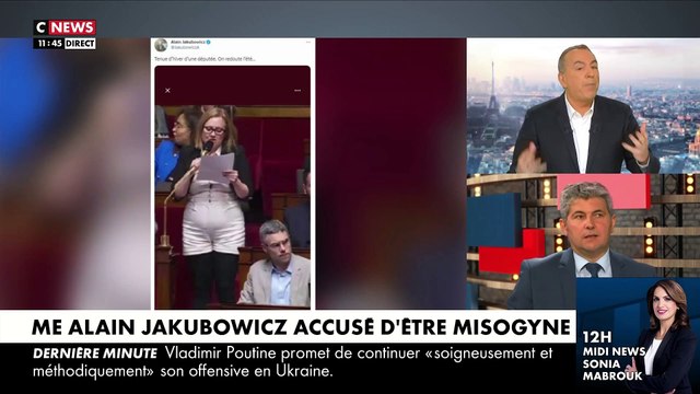 Revoir le gros clash ce midi dans Morandini Live sur CNews à propos de la tenue d'Ersilia Soudais, députée Insoumise, à l'Assemblée Nationale