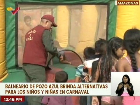Amazonas | Balneario Pozo Azul es una buena opción para el disfrute en familia en estos carnavales