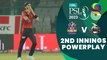 2nd Innings Powerplay | Quetta Gladiators vs Lahore Qalandars | Match 10 | HBL PSL 8 | MI2T