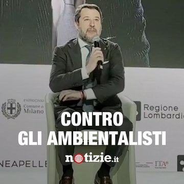 Salvini contro gli ambientalisti: Basta tagliare le gambe alle imprese nel nome della sostenibilità ideologica