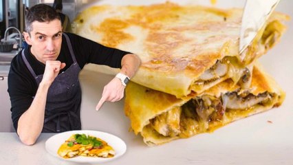 Quick & Easy Crispy Mushroom Quesadillas in 15-Minutes