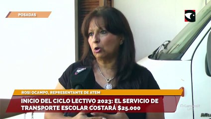 Inicio del ciclo lectivo 2023 el servicio de transporte escolar costará $25.000