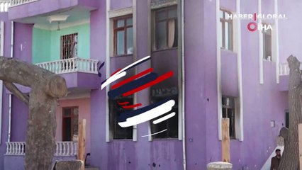 Sobayı benzinle tutuşturmaya çalışınca evi yaktılar