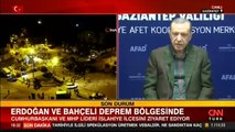 Son dakika haberi: Erdoğan ve Bahçeli deprem bölgesinde... Cumhurbaşkanı: 1797 konutun inşa süreci yarın başlıyor