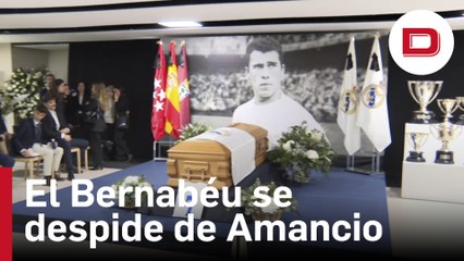 El Bernabéu acoge la capilla ardiente de Amancio Amaro hasta este miércoles